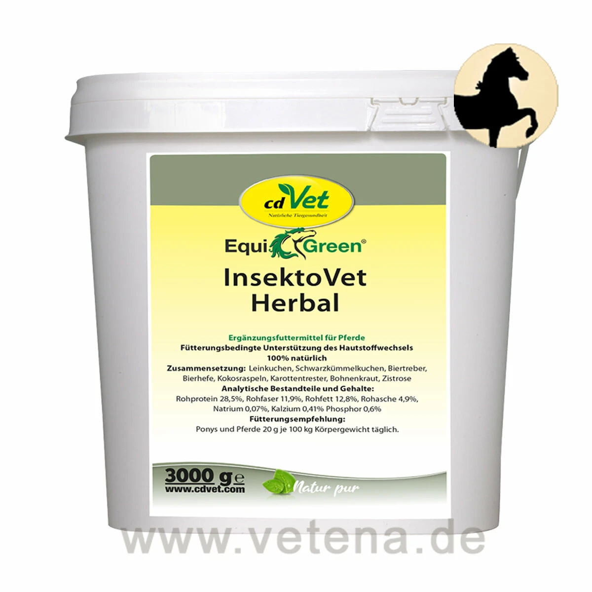 CdVet EquiGreen InsektoVet Herbal Für Pferde 1 CdVet EquiGreen InsektoVet Herbal Für Pferde