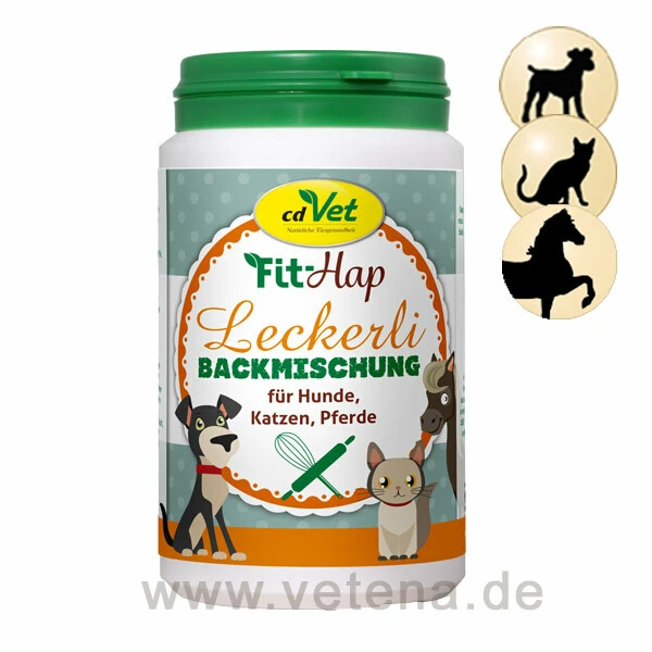 CdVet Fit-Hap Leckerli Backmischung 1 CdVet Fit-Hap Leckerli Backmischung