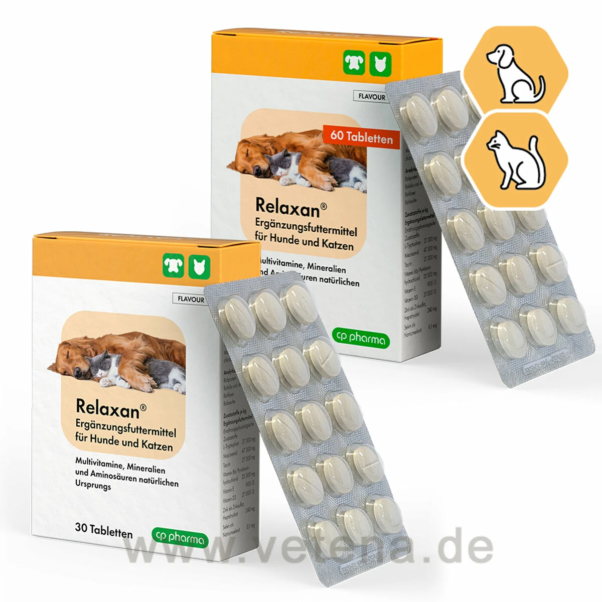 CP-Pharma Relaxan Für Hunde & Katzen 1 CP-Pharma Relaxan Für Hunde & Katzen