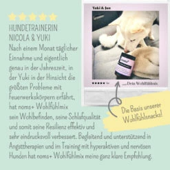 Noms+ Wohlfühlsnacks Für Hunde -Geschäft Für Tierbedarf nomsplus wohlfuehltabs hund katze 18