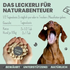 Noms+ Zistrosen Tabs Für Hunde & Katzen -Geschäft Für Tierbedarf nomsplus zistrosen tabs hunde katzen3