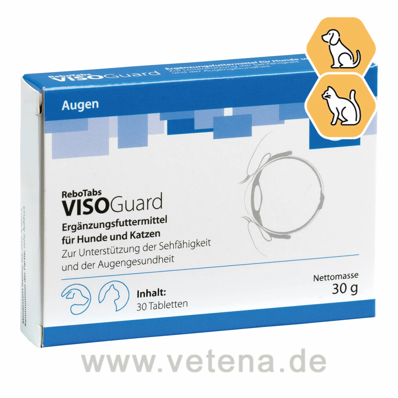 ReboTabs VISOGuard Für Hunde & Katzen 1 ReboTabs VISOGuard Für Hunde & Katzen