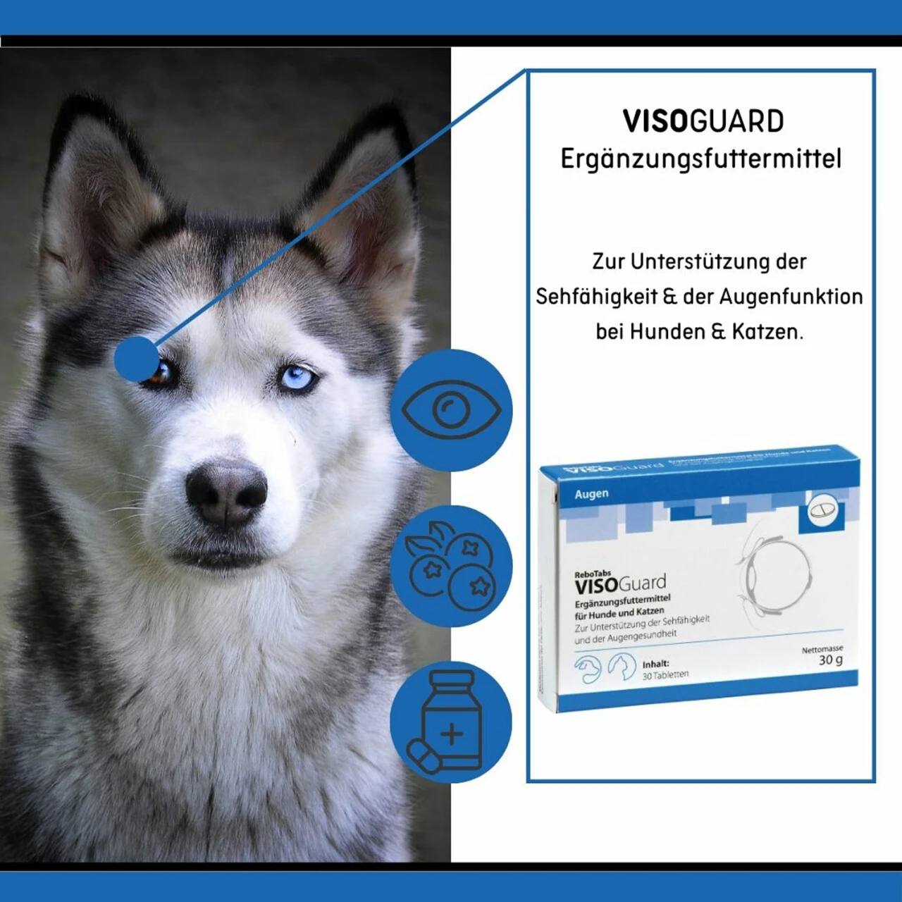 ReboTabs VISOGuard Für Hunde & Katzen 3 ReboTabs VISOGuard Für Hunde & Katzen – Bild 3