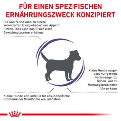Royal Canin Expert Neutered Adult Small Dogs Trockenfutter Für Hunde -Geschäft Für Tierbedarf royal canin neutered adult small dogs hund3