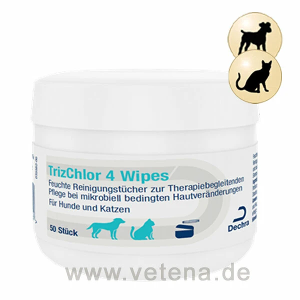 DECHRA TrizChlor 4 Wipes 1 DECHRA TrizChlor 4 Wipes
